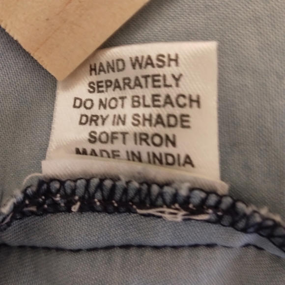 3X Chambray Duster with Belt Lightweight - Picture 10 of 12